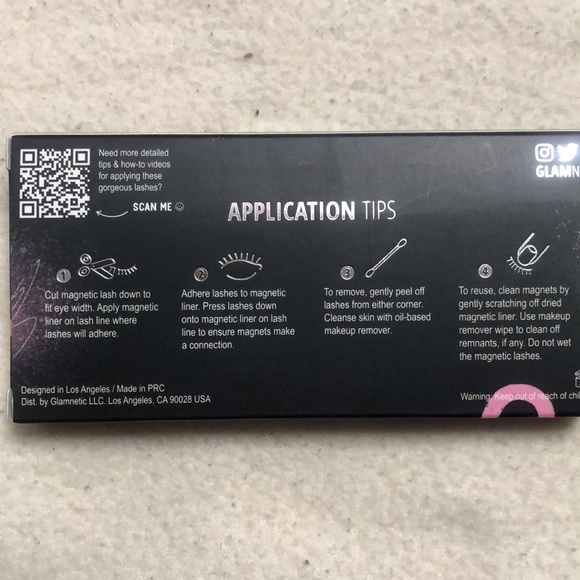 Glamnetic magnetic eyelashes in babygirl - Picture 3 of 4